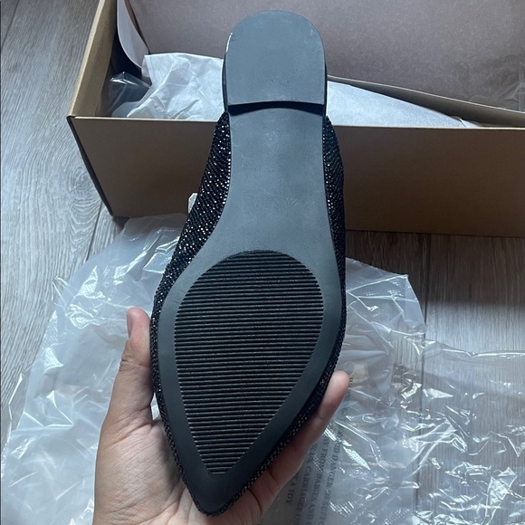 Steve Madden Black Shiner Mule - Picture 6 of 6